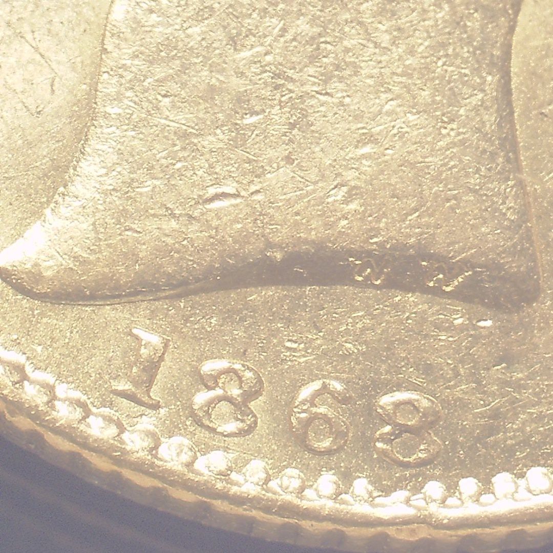 1868年 ヴィクトリア女王 ヤング・ヘッド 1ソブリン金貨 ベントレー・コレクション 【 NGC MS62 】