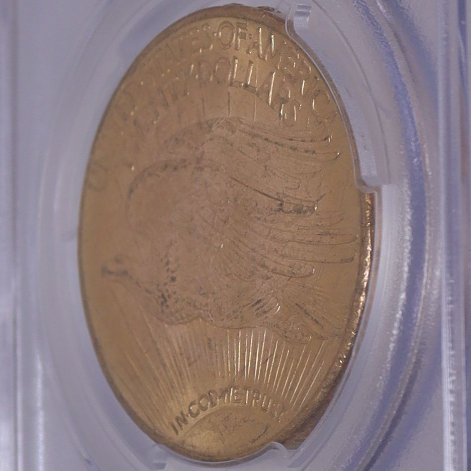 1911年-D アメリカ セントゴーデンス ダブルイーグル 20ドル 金貨 ダラス鋳造 【 PCGS MS66 準高鑑定 】