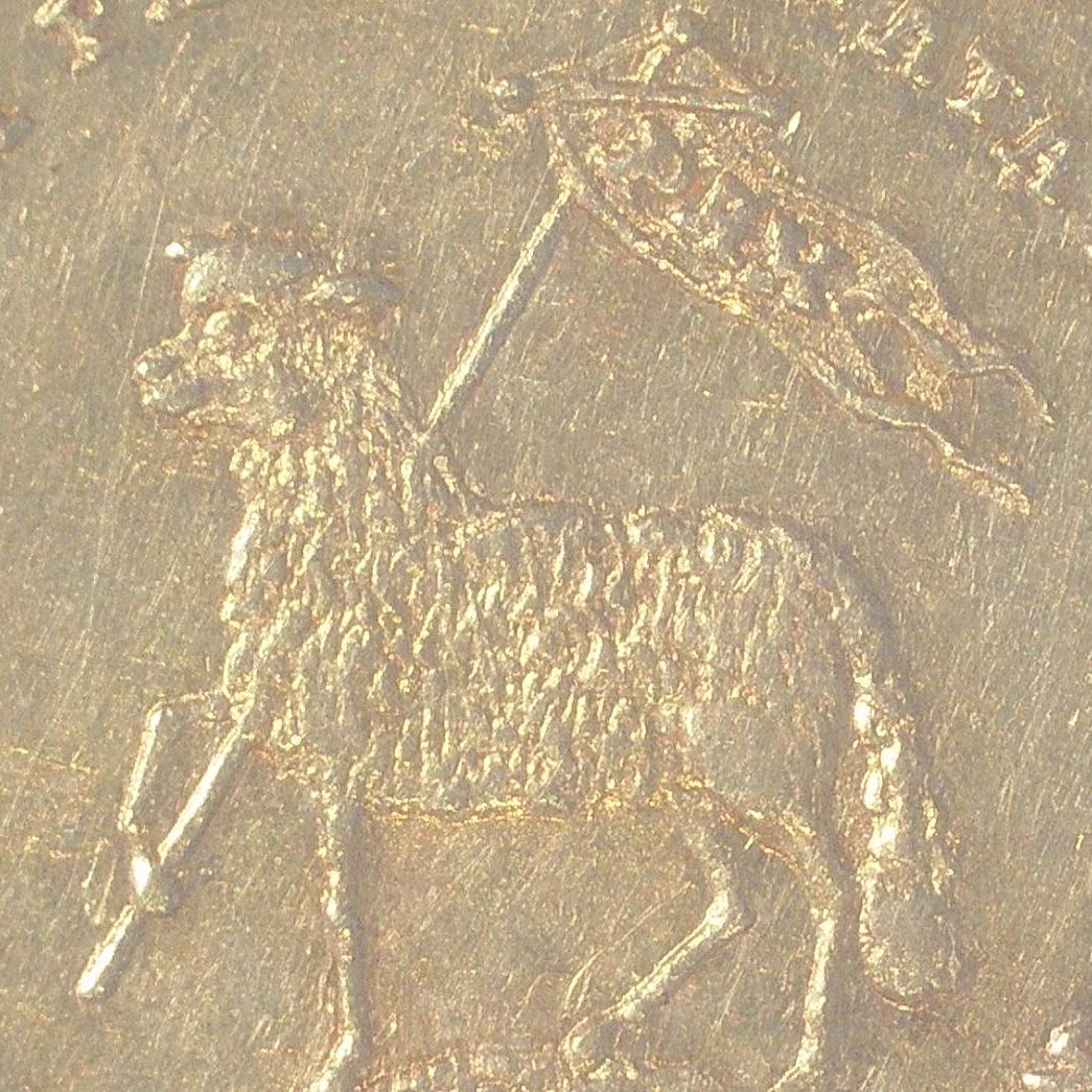 1700年 DATED ドイツ ニュルンベルク クリッペ(四角) 1ダカット金貨 FR-1886 IMF 【 NGC AU58 】