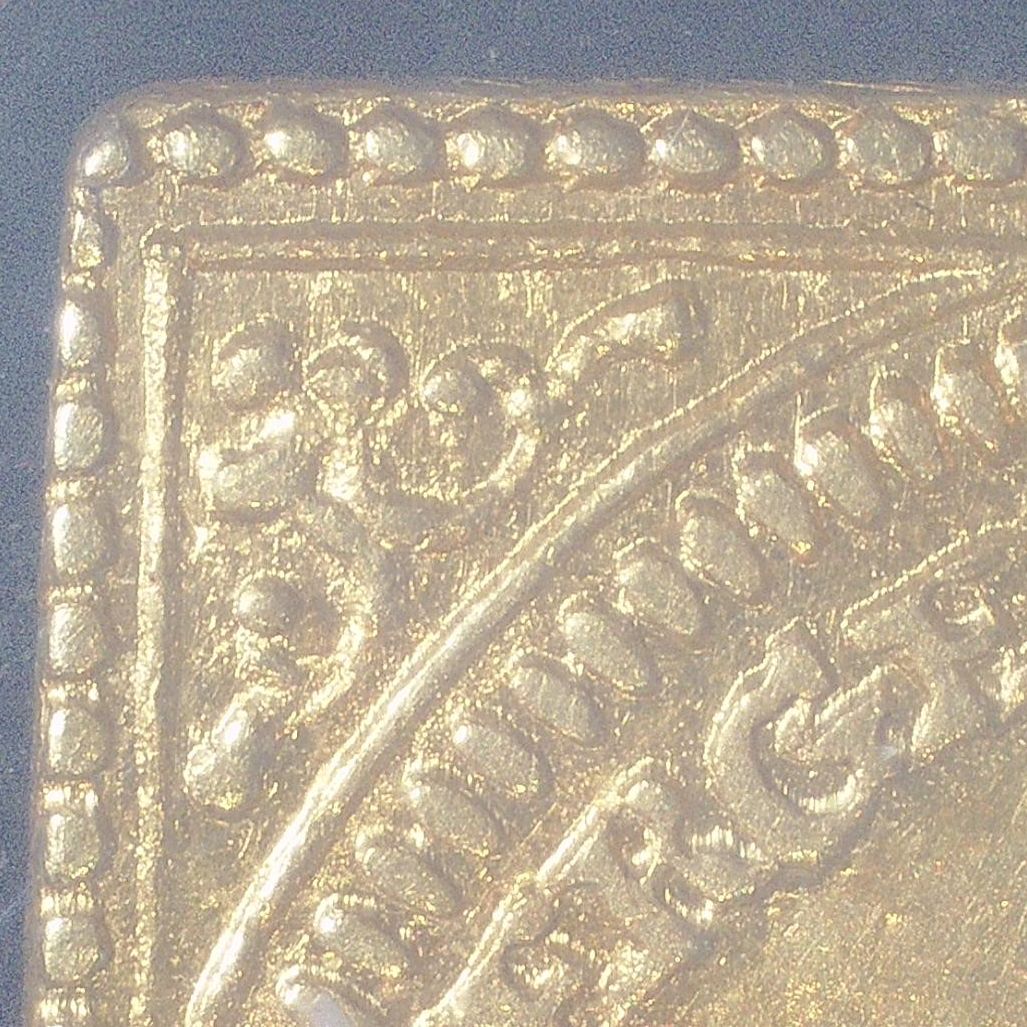 1700年 DATED ドイツ ニュルンベルク クリッペ(四角) 1ダカット金貨 FR-1886 IMF 【 NGC AU58 】