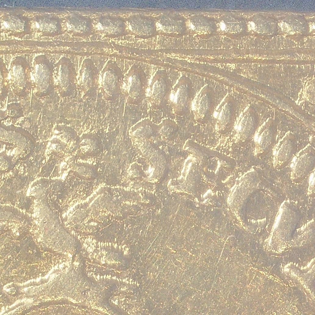 1700年 DATED ドイツ ニュルンベルク クリッペ(四角) 1ダカット金貨 FR-1886 IMF 【 NGC AU58 】