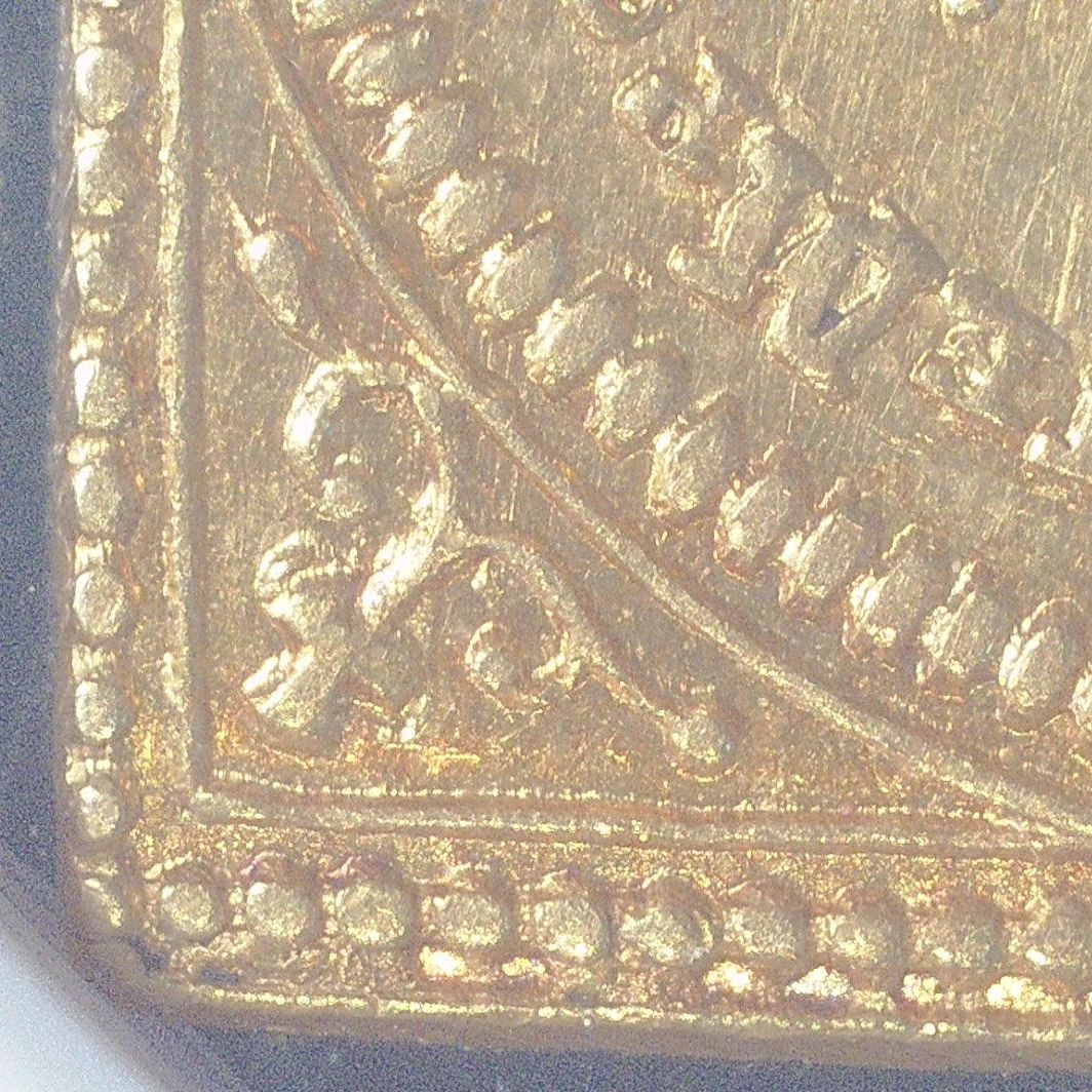 1700年 DATED ドイツ ニュルンベルク クリッペ(四角) 1ダカット金貨 FR-1886 IMF 【 NGC AU58 】