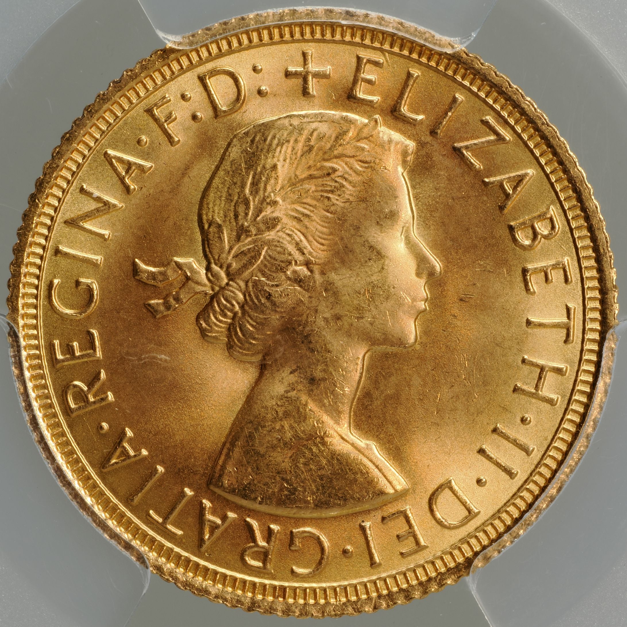 1967年 イギリス エリザベス2世 ヤングヘッド 聖ジョージの竜退治 1