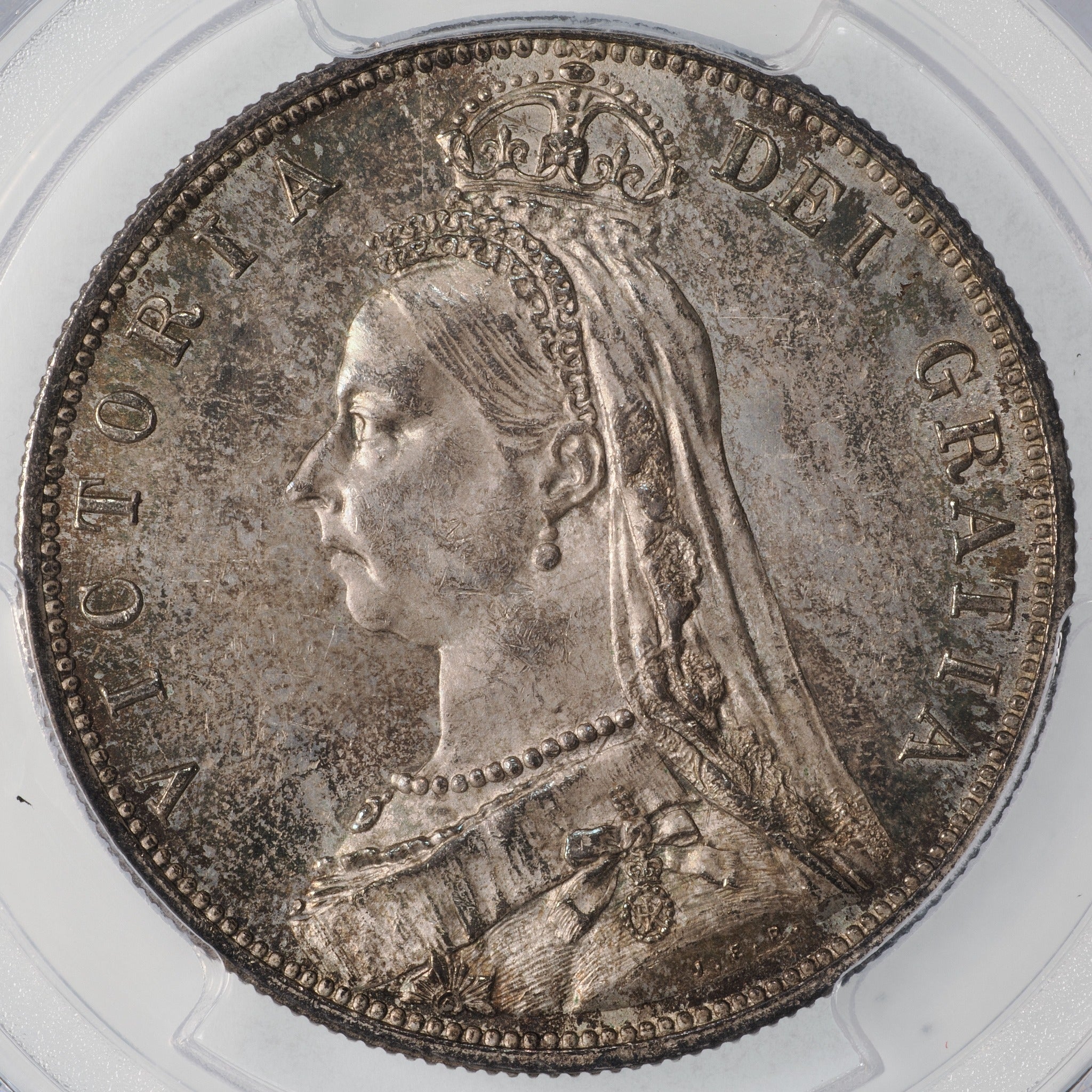 1887年 英国ジュベリーヘッドヴィクトリア女王 ダブルフローリン銀貨 Yahoo!オークション - ダブルフローリン 1887年 イギリス ヴィクトリア