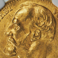 リヒテンシュタイン ヨハン2世 1898年 20クローネ金貨 MS63 NGC 表