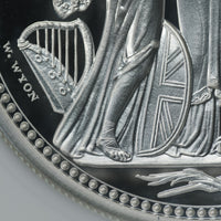 エリザベス2世 スリーグレイセス イギリス 5ポンド銀貨 PF70 ULTRA CAMEO First Releases NGC 表