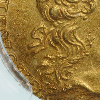ジョージ3世 イギリス 1762年 1/4ギニー金貨 MS64 PCGS 表
