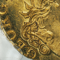 ジョージ3世 イギリス 1776年 ハーフギニー 1/2ギニー金貨 MS64 PCGS 表
