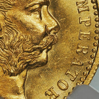 フランツ・ヨーゼフ1世 オーストリア 1914年 1ダカット金貨 MS64 NGC 表
