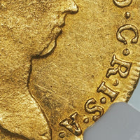 ヨーゼフ2世 ハンガリー ギュンツブルク造幣所 1786年-G 1ダカット金貨 MS62 NGC 表
