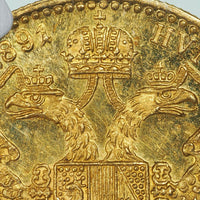 フランツ・ヨーゼフ1世 オーストリア 1891年 1ダカット金貨 MS64 NGC 裏
