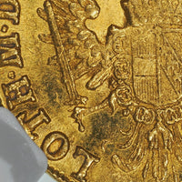 ヨーゼフ2世 ハンガリー ギュンツブルク造幣所 1786年-G 1ダカット金貨 MS62 NGC 裏