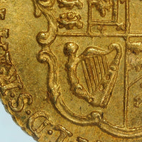 ジョージ3世 イギリス 1762年 1/4ギニー金貨 MS64 PCGS 裏
