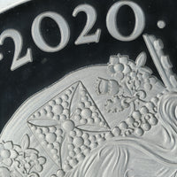 エリザベス2世 スリーグレイセス イギリス 5ポンド銀貨 PF70 ULTRA CAMEO First Releases NGC 裏