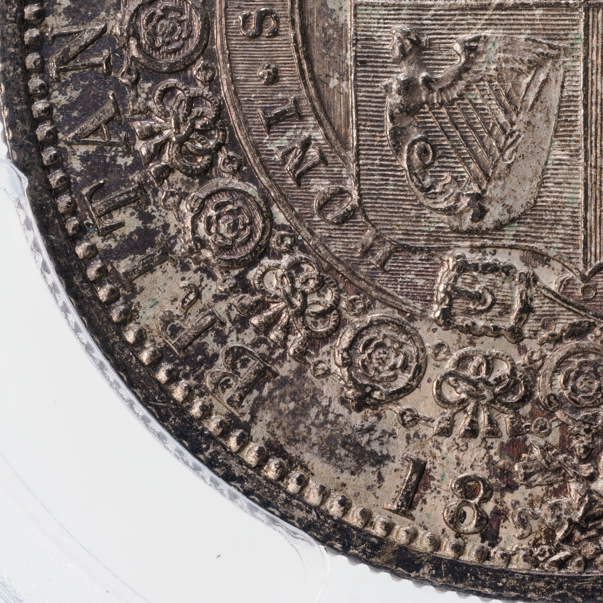 ヴィクトリア女王 ジュビリーヘッド 1887年 イギリス ハーフクラウン 1