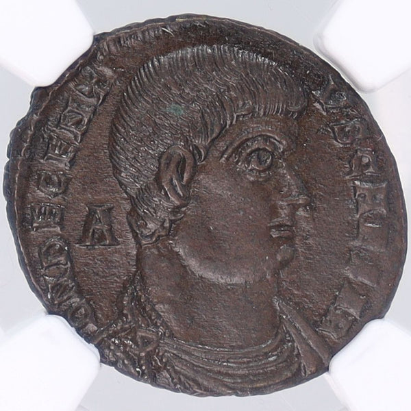 古代ローマ帝国 デケンティウス 勝利の女神 青銅貨 4.98g