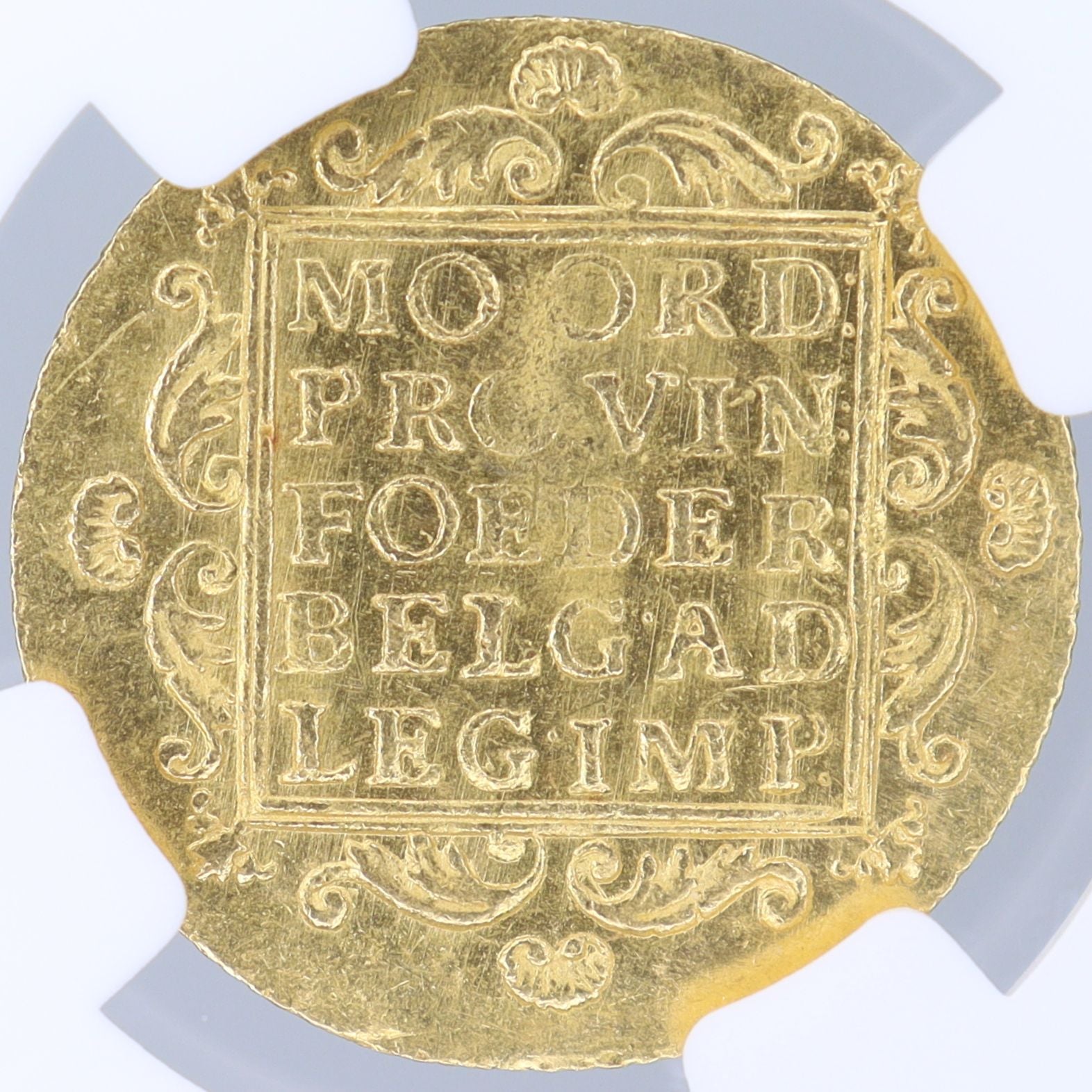 1807年 オランダ ユトレヒト 小文字年号（Small Date） 1ダカット金貨 【 NGC MS63 TOP POP 】