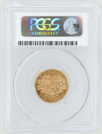 カナダ ジョージ5世 1912年 初年号 5ドル金貨 MS63 PCGS 裏