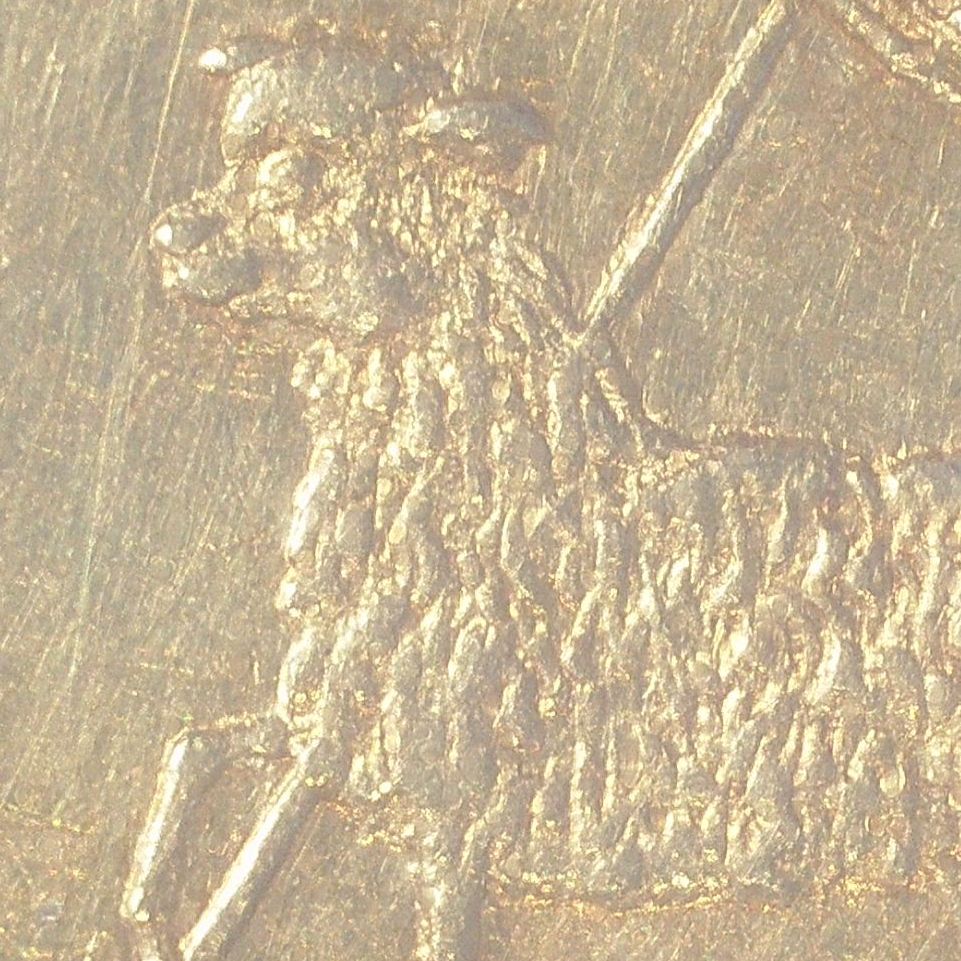 1700年 DATED ドイツ ニュルンベルク クリッペ（四角） 1ダカット金貨 FR-1886 IMF 【 NGC AU58 】
