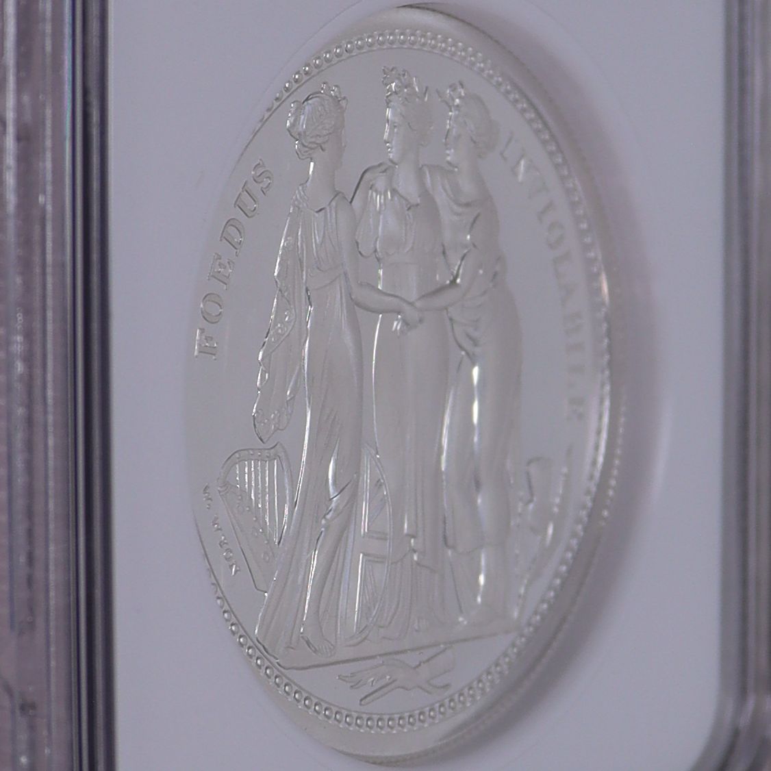 2020年 イギリス スリーグレイセス 5ポンド 銀貨 【 NGC PF70 ULTRACAMEO First Releases 】