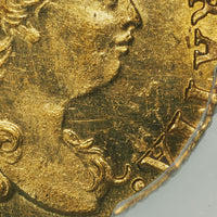 ジョージ3世 イギリス 1776年 ハーフギニー 1/2ギニー金貨 MS64 PCGS 表