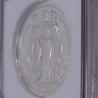 スリーグレイセス イギリス 2020年 5ポンド銀貨 PF70 ULTRACAMEO First Releases NGC 表