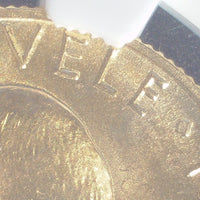 イタリア ローマ造幣所 エマヌエーレ3世 1932年-R 100リラ金貨 MS65 NGC 表
