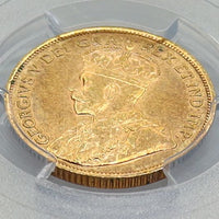カナダ ジョージ5世 1912年 初年号 5ドル金貨 MS63 PCGS 表