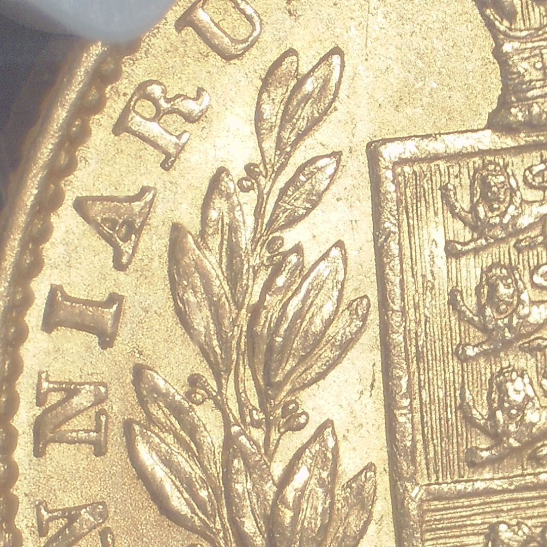 1868年 ヴィクトリア女王 ヤング・ヘッド 1ソブリン金貨 ベントレー・コレクション 【 NGC MS62 】