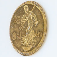 ポーランド ダンツィヒ 1930年 25グルデン金貨 MS65 NGC 裏