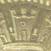 ドイツ ニュルンベルク ラムダカット 1700年刻印 1/4ダカット金貨 MS62 NGC 裏