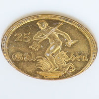 ポーランド ダンツィヒ 1930年 25グルデン金貨 MS65 NGC 裏