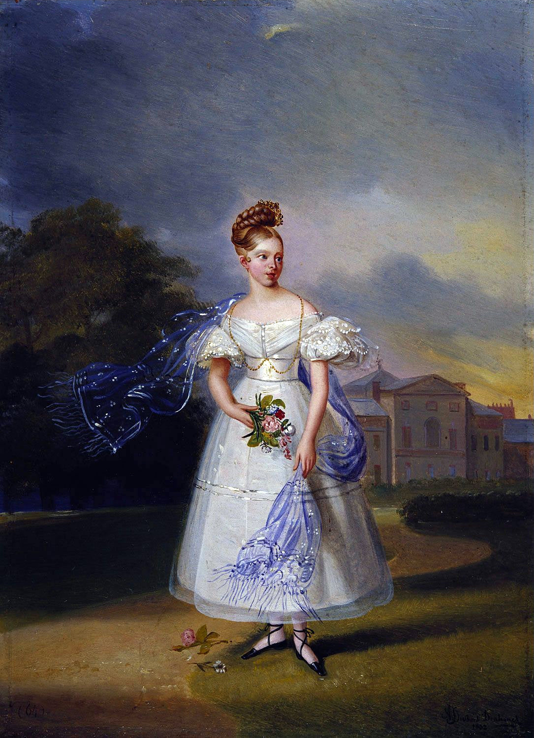 1841年-C イギリス領インド ヴィクトリア女王 東インド会社 カルカッタ