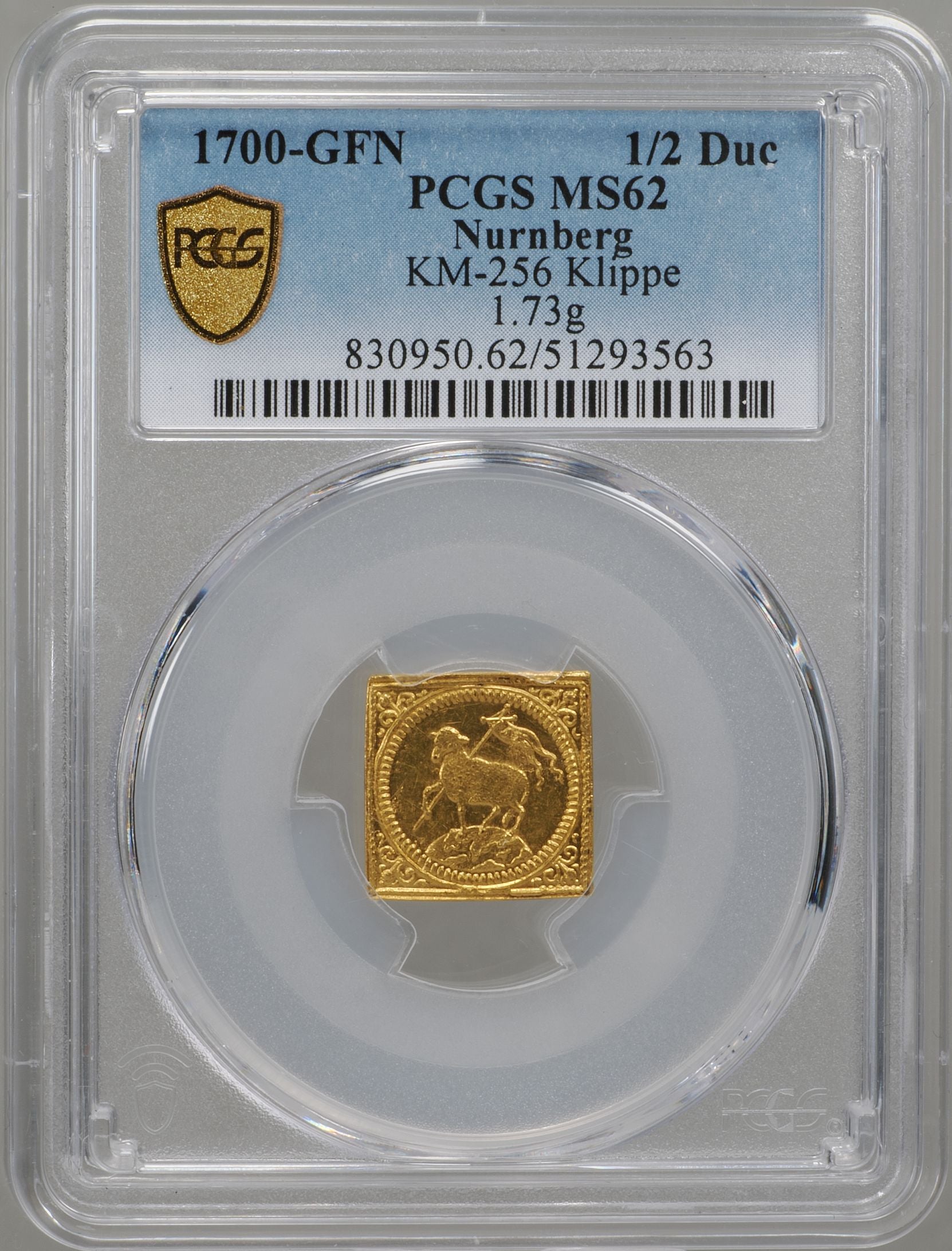 ラムダカット クリッペ（KLIPPE） 1700年刻印 ドイツ ニュルンベルク 1