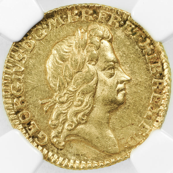 1725年 イギリス ジョージ1世 ハーフギニー 1/2ギニー金貨