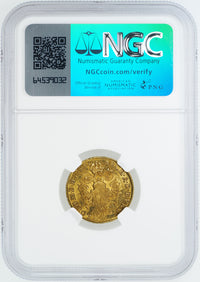 ヨーゼフ2世 ハンガリー ギュンツブルク造幣所 1786年-G 1ダカット金貨 MS62 NGC 裏