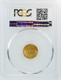 ジョージ3世 イギリス 1762年 1/4ギニー金貨 MS64 PCGS 裏