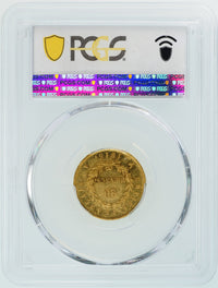 ナポレオン1世 百日天下 フランス パリ造幣所 1815年-A 20フラン金貨 AU58 PCGS 裏