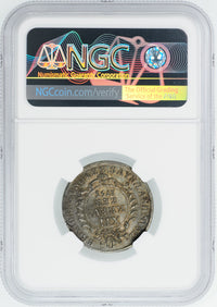 ドイツ ザイン＝アルテンキルヒェン伯領 1753年  12クロイツァー銀貨 NGC MS65 裏