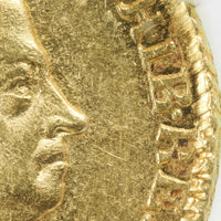 イギリス ジョージ1世 1725年 ハーフギニー 1/2ギニー金貨 MS62 NGC 表