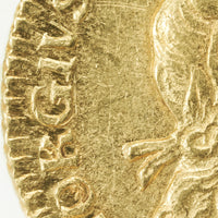 イギリス ジョージ1世 1725年 ハーフギニー 1/2ギニー金貨 MS62 NGC 表