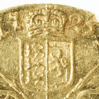 イギリス ジョージ1世 1725年 ハーフギニー 1/2ギニー金貨 MS62 NGC 裏