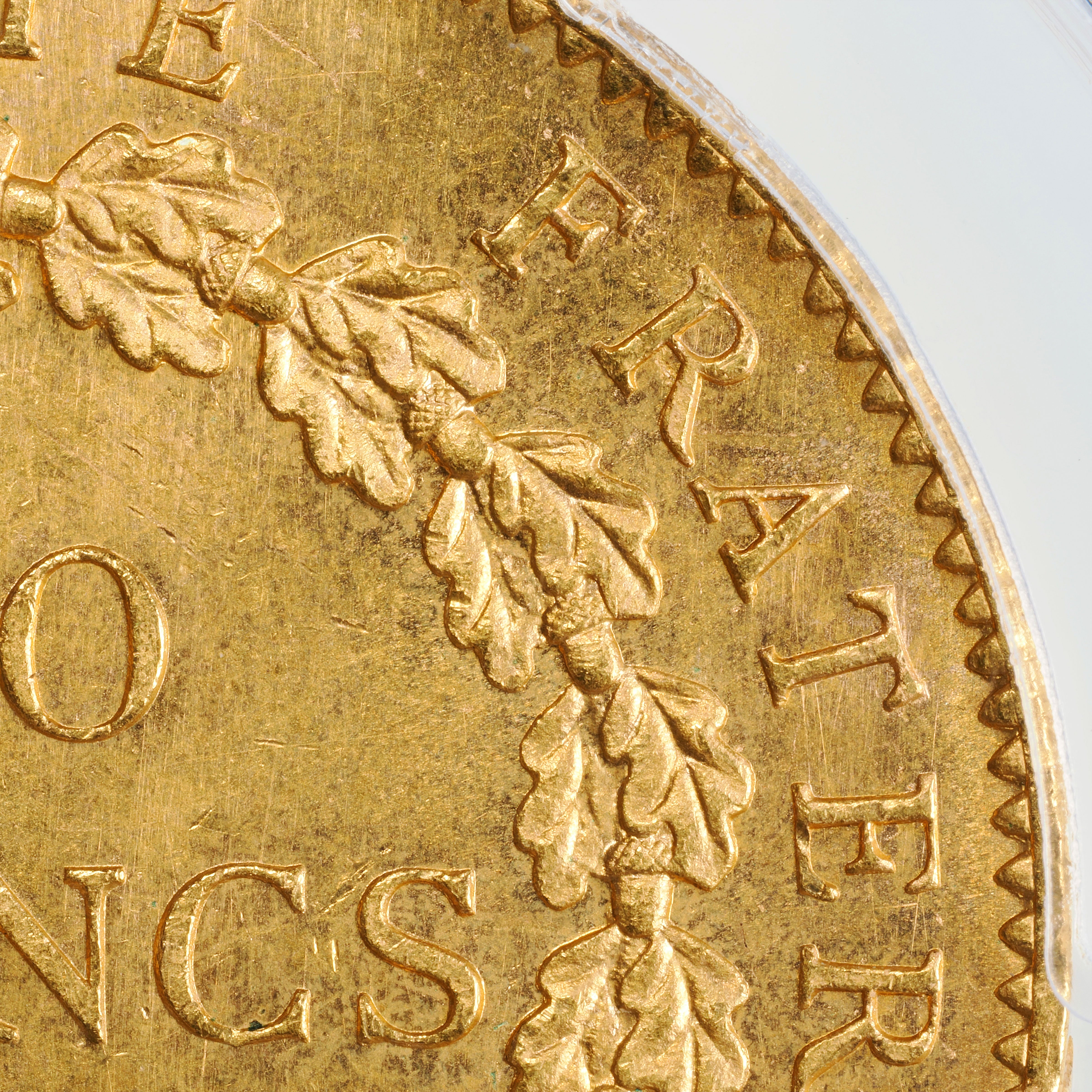 ラッキーエンジェル 1882年-A フランス パリ造幣所 100フラン金貨 MS65