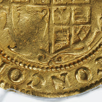 イギリス イングランド チャールズ1世 1625年 1ユナイト金貨 AU58 PCGS 裏