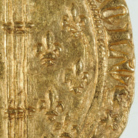 フランス シャルル5世 1364～80年 フランカ・ピエ金貨 MS62 NGC 表